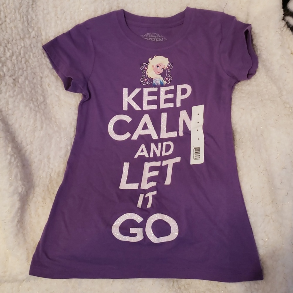 ✳3 / $20 ✳ "FROZEN" Graphic Tshirt In purple